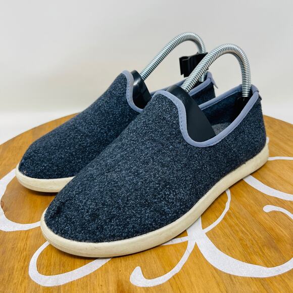 Allbirds Sneakers Merino Wool Loungers Slip On Comfort Walking Gray Womens 7 - Picture 2 of 10